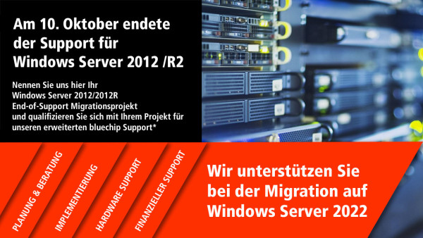 Die Zeit drängt! Es gibt ab sofort keine Updates mehr für Windows Server 2012 R2